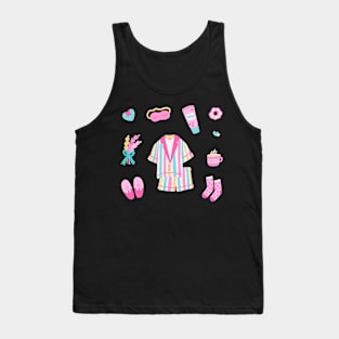 Set diary stickers Relax time Tank Top